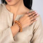 Divya Raksha Combo - Rudraksha karungali ( Govt. Certified)Mala with Free 7 Mukhi Rudraksha Bracelet - Image 5