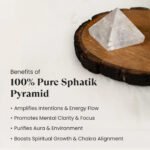 100% Pure Sphatik Pyramid Vastu dosh Nivaran - Image 9