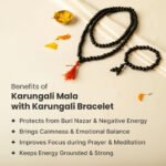 Karungali Malai (8mm) – With Free Karungali Bracelet( Govt. Certified) - Image 5