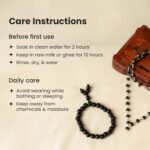 Silver Capped Karungali Malai – with Free Karungali Bracelet Gift (Govt. Certified) - Image 8