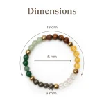 Dhan Yog Bracelet (Women - 6mm Beads) - Image 5
