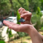100% Pure Black Tourmaline Pyramid - Image 3