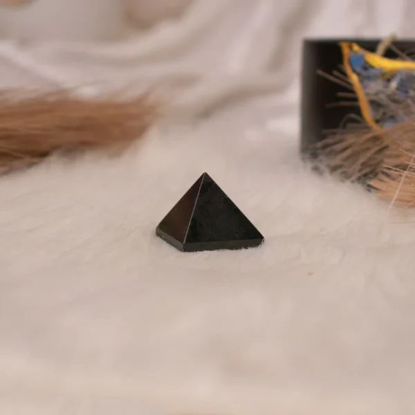 100% Pure Black Tourmaline Pyramid