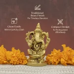Brass Ganesh Ji Murti - Image 4