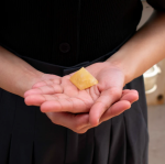 100% Pure Yellow Aventurine Pyramid - Image 2