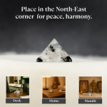 100% Pure Rainbow Moonstone Pyramid - Image 3