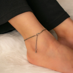 Raw Pyrite Anklet - Image 4