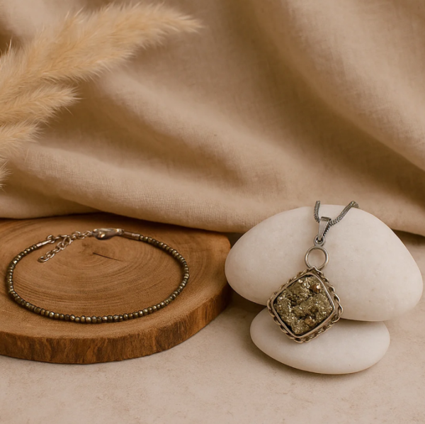 Princess Combo with Pyrite Anklet and Pendant