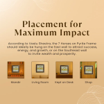 7 Horses on Raw Pyrite Frame - Image 3