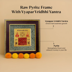 Vyapar Vridhhi Yantra on Raw Pyrite Frame - Image 2