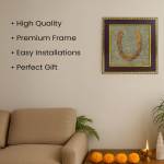 Ghode Ki Naal on Raw Pyrite Frame - Image 3