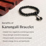 Karungali Malai Bracelet 8mm - Image 5