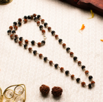 Divya Raksha Combo - Rudraksha karungali Mala with Free 7 Mukhi Rudraksha Bracelet - Image 2