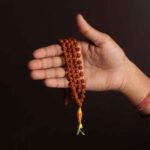 5 Mukhi Rudraksha Mala - 7mm, 108+1 beads - Image 4