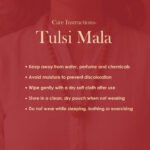 100% Original 5mm Tulsi Kanthi Jaap Mala Long Bead - Image 4