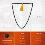 Original Karungali Malai 108-Beads Ebony Wood with Govt. Certified - Image 12