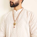 OM Shiva Trishool Rudraksha Necklace 54 Beads The Shiva Aura • Authentic - Image 8