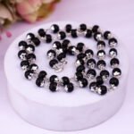 Silver Plated Eternal Karungali Mala - Natural Ebony Wood (Govt. Certified) - Image 6